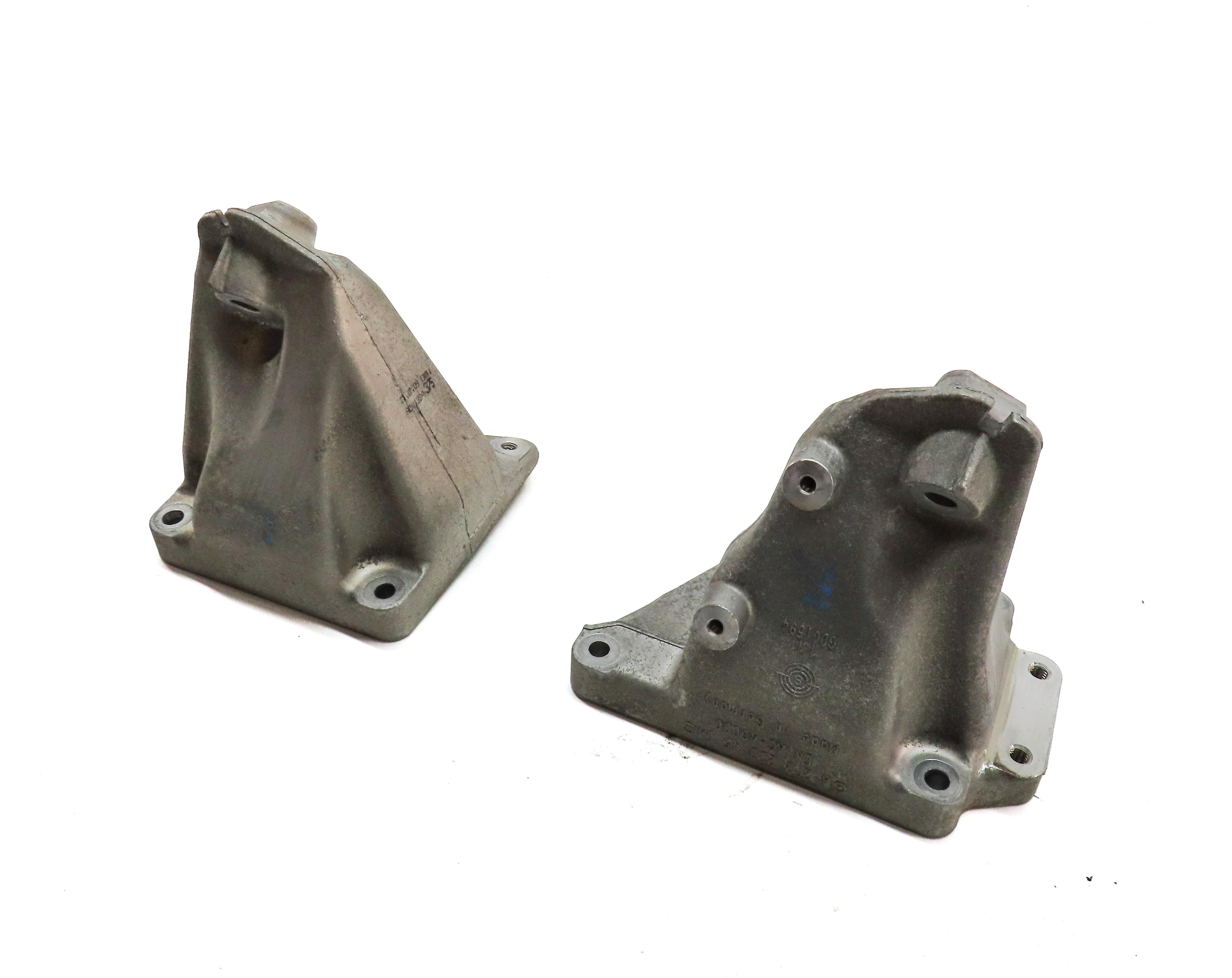 2010 MERCEDES S400 (W221) 3.5L HYBRID (M272) ENGINE MOTOR MOUNT BRACKET SET/2 — exact item pictured